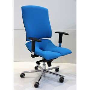 Asana Zdravotní židle - Asana STEEL Standard - modrá, plast + textil + kov