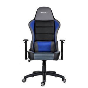 Antares Herní židle BOOST - Antares s nosností 150 kg - modrá, plast + textil + kov