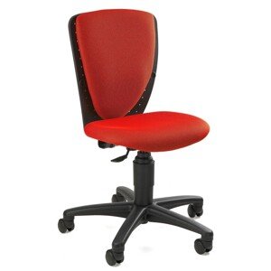 Topstar Topstar - dětská židle HIGH S'COOL - červená, plast + textil