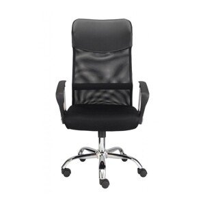 Alba CR MEDEA - Alba CR kancelářská židle - černá, plast + textil + kov