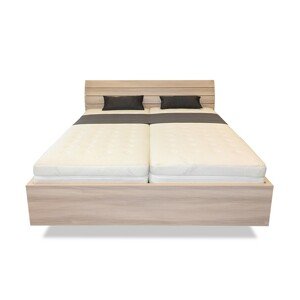 Ahorn SALINA Basic - vznášející se dvoulůžková postel 160 x 190 cm, lamino