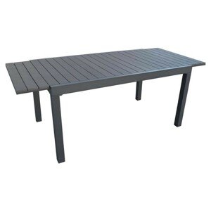 Asko a.s. Stůl zahradní rozkládací CALVIN 341  barva: šedá, hliník + polywood