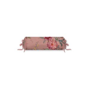 Pip Studio Pip Studio polštář Fleur Grandeur Roll Pink 22x70cm, růžový, Bavlněný perkál