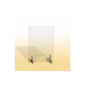 OFFICE PRO ochranné plexi sklo na stůl OC 650 V s vysokým otvorem