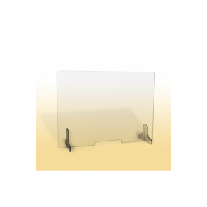 OFFICE PRO ochranné plexi sklo na stůl OC 1000 M s nízkým otvorem