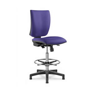 LD SEATING kancelářská židle Lyra 206-SY vysoký píst s kruhovou oporou