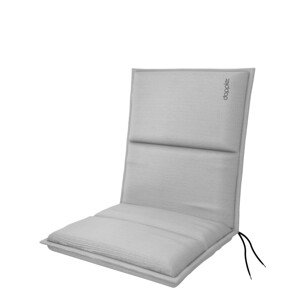 Doppler CITY nízký polstr na židli a křeslo - světle šedý (4418), 100 % polyester
