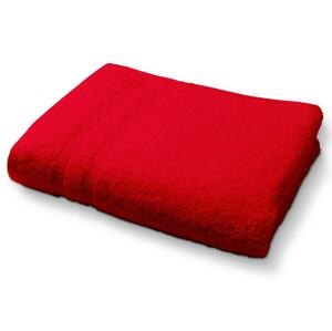 TODAY Ručník 100% bavlna Pomme d'amour - červená - 70x130 cm